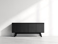 Mobile ingresso-Legno ingegnerizzato-168x39x73 cm-Nero-Minimalista